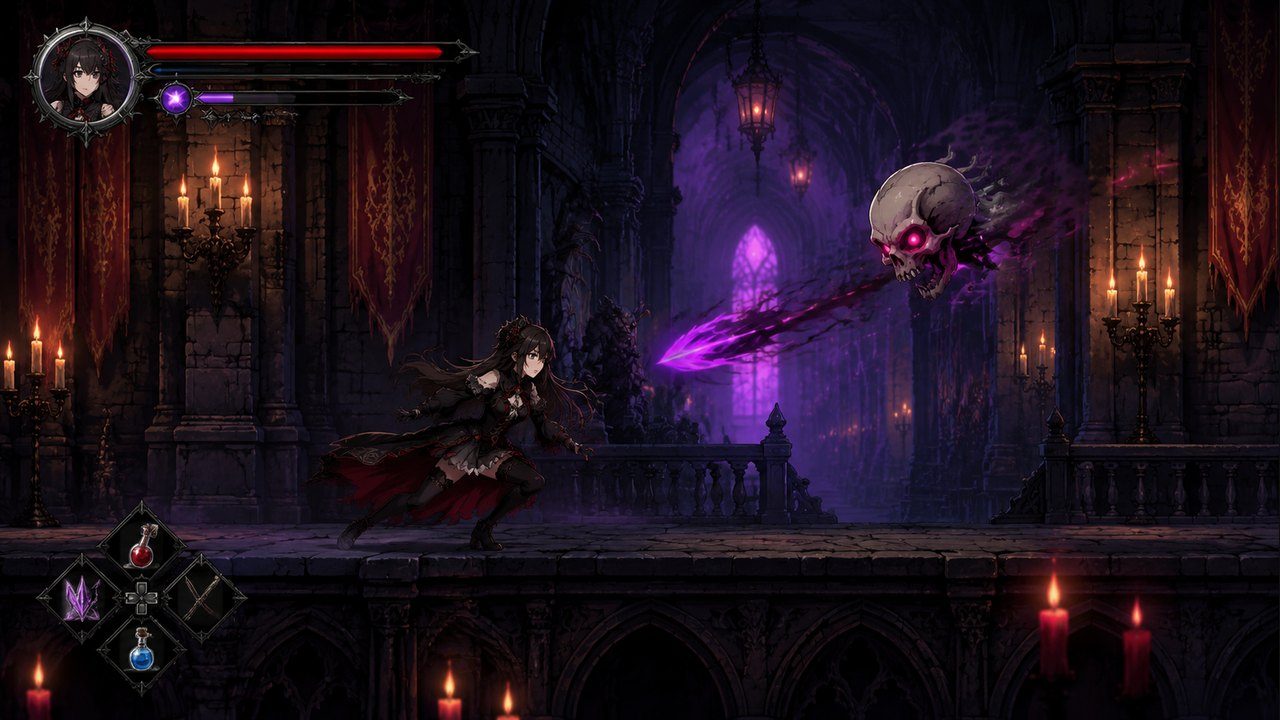哥特少女勇闯恶魔城2 攻略要点 资料图 7