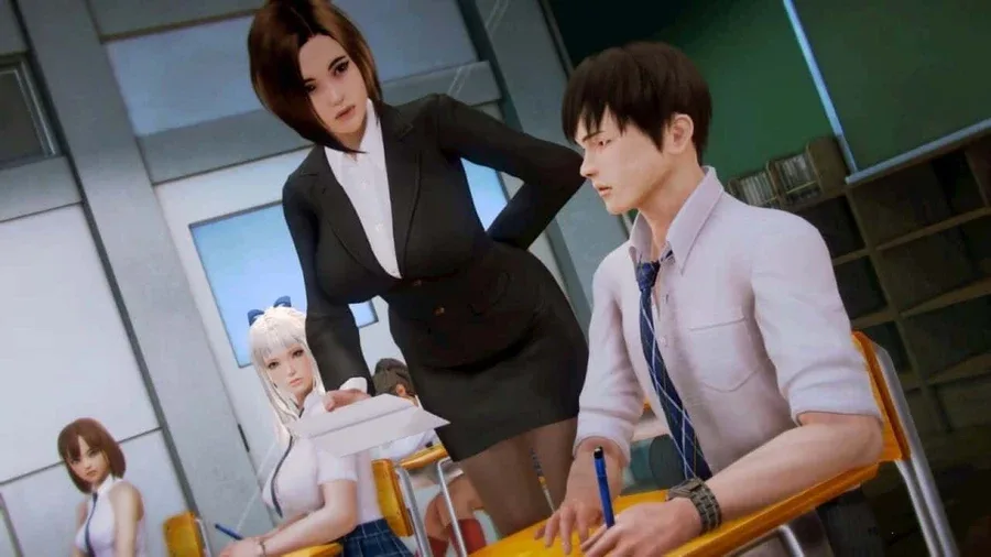 二次元老婆学院_Waifu Academy 玩法展示 画面
