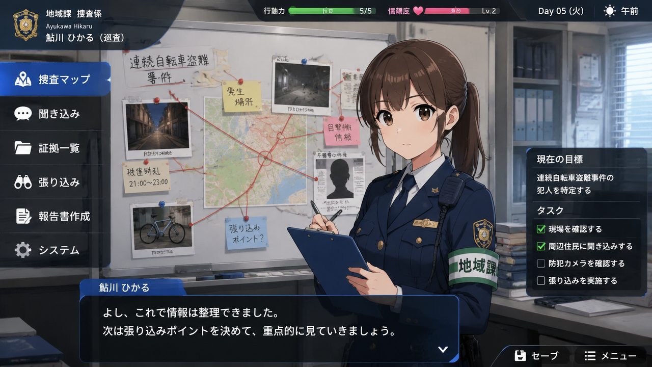 极道无赖EX 女警鮎川光 操作界面 实机截图 6